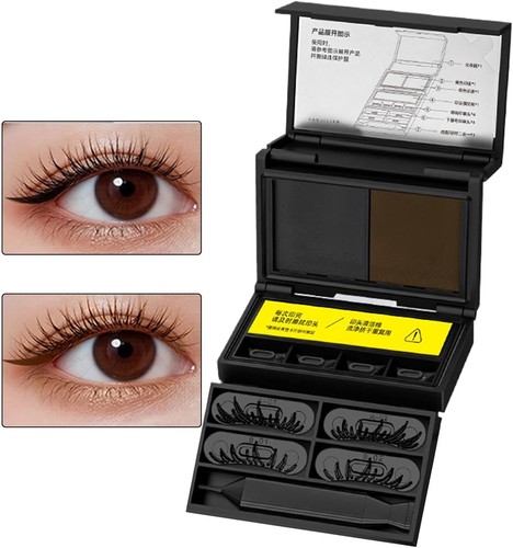 Set timbri eyeliner - , ciglia